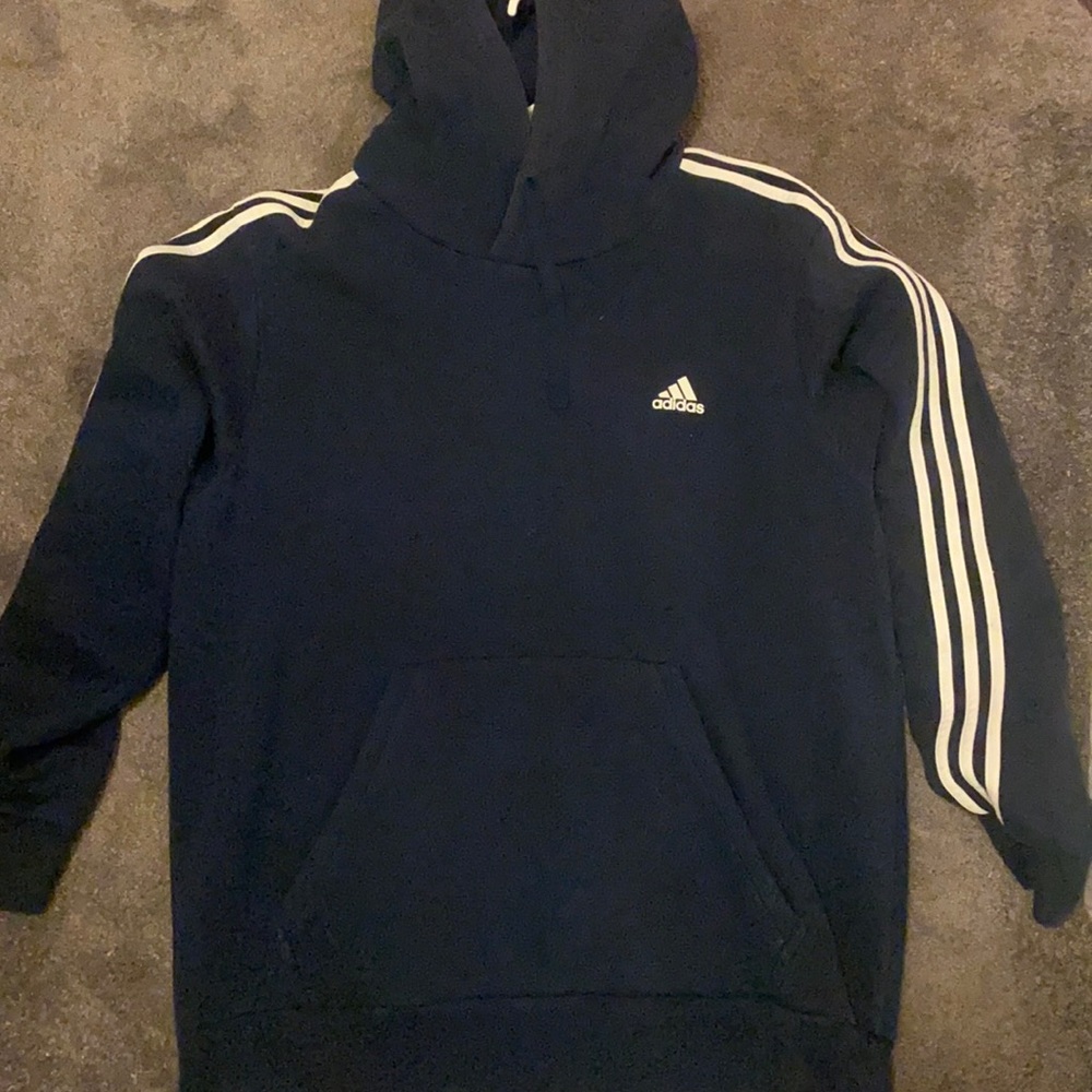 Dark Blue XL Adidas Sweatshirt